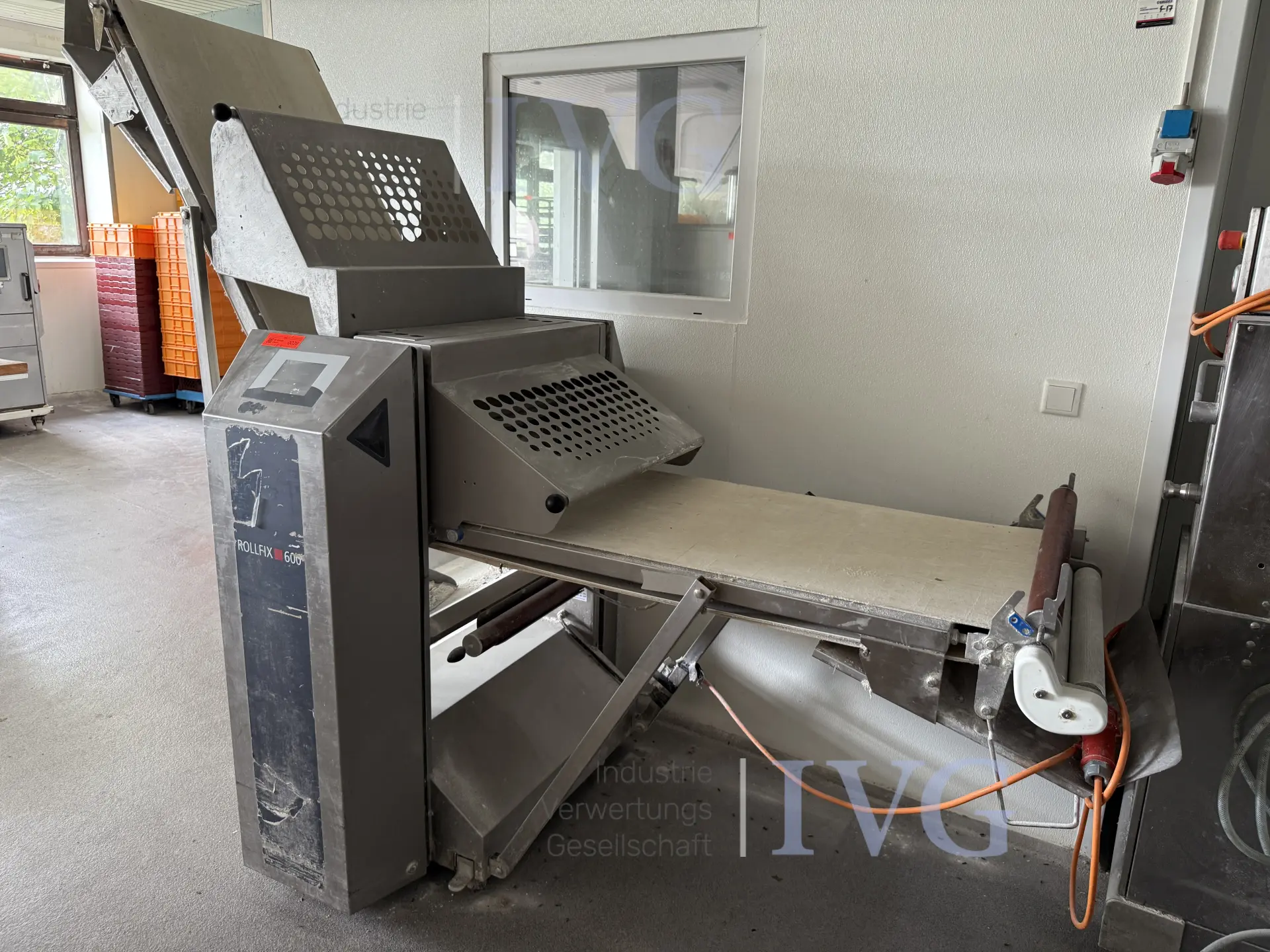Teigausrollmaschine FRITSCH Rollfix 600/650 EMA 1,kK x 1,2K-R